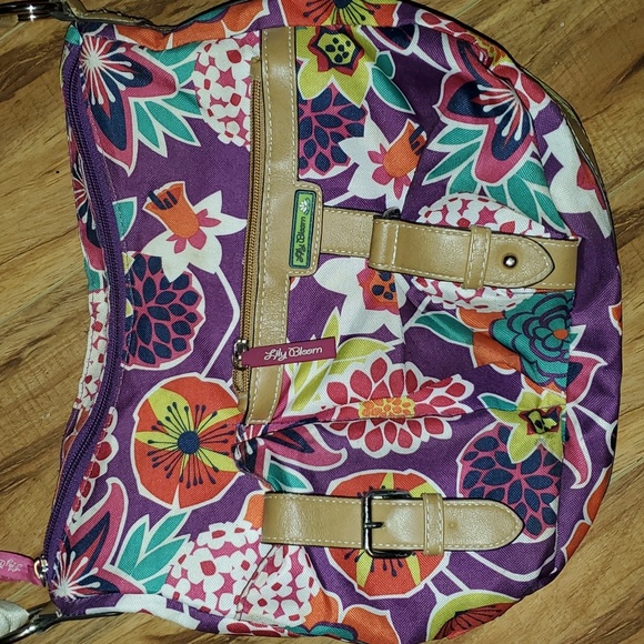 Lily Bloom Crossbody Bag Purse - Picture 3 of 13